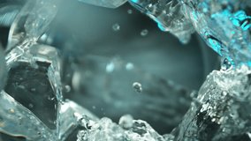 Super Slow Motion of Pouring Vodka into Glass. Unique Perspective Composition from Bottom of the Glass. Filmed on High Speed Cinema Camera, 1000 fps. - Powered by Shutterstock - Get 15% off with code: PIKWIZARD15