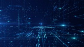 Technology Digital Data Network, An intricate visualization of a digital data network, Features background with dynamic light streams representing connectivity and high speed data transfer. - Powered by Shutterstock - Get 15% off with code: PIKWIZARD15