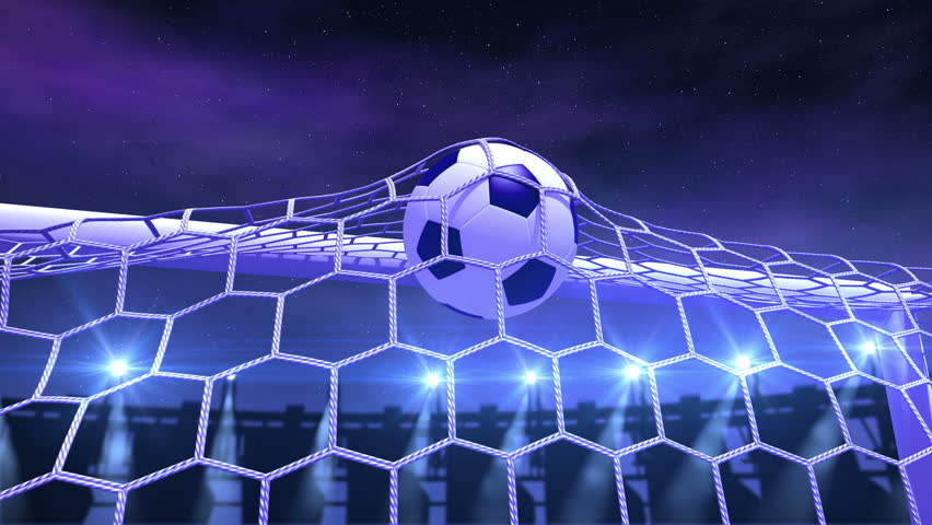 Soccer Ball Slowly Flies In Stock Footage Video 100 Royalty Free Shutterstock