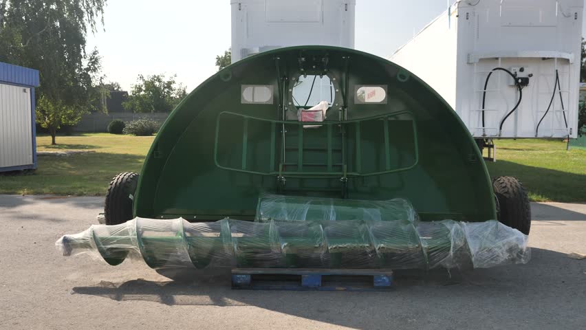 Trailer production plant. New trailers.