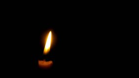 Candle flame with black screen - Powered by Shutterstock - Get 15% off with code: PIKWIZARD15