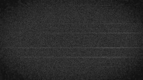 4K noise animation on analog TV - Powered by Shutterstock - Get 15% off with code: PIKWIZARD15