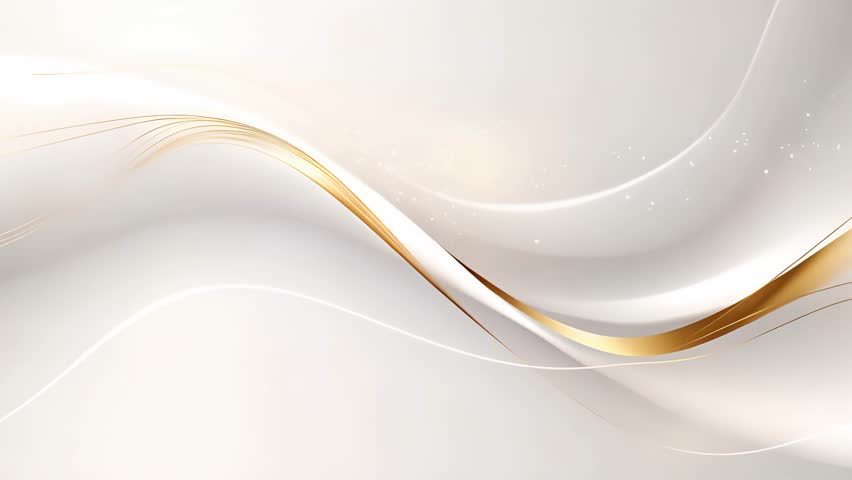 luxury white background with golden line element
