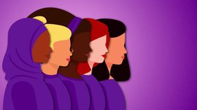 Happy Women's Day with females of different nationalities - Powered by Shutterstock - Get 15% off with code: PIKWIZARD15