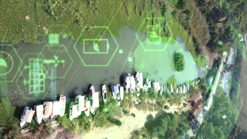 Environment protection concept. Renewable energy. Sustainable development goals.4k video