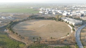 A sports ground in Punjab, Pakistan