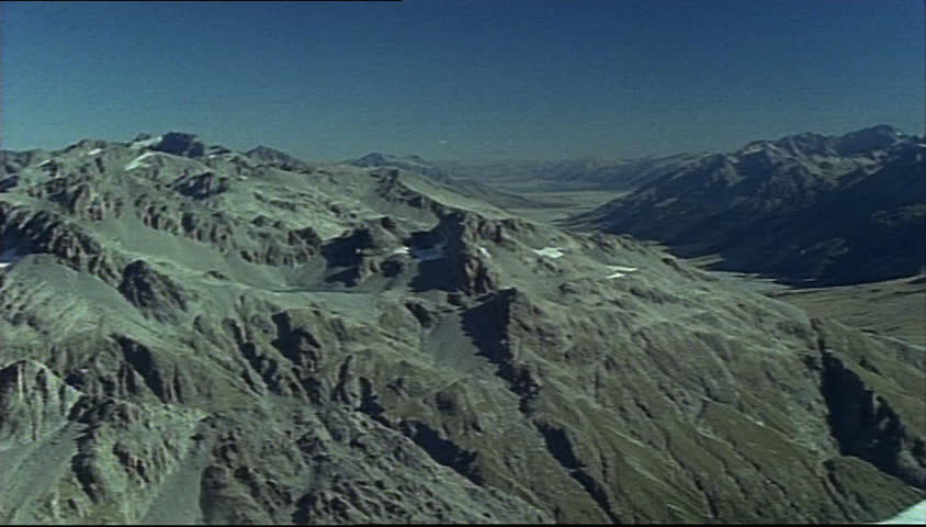 view of jagged rocks and ice