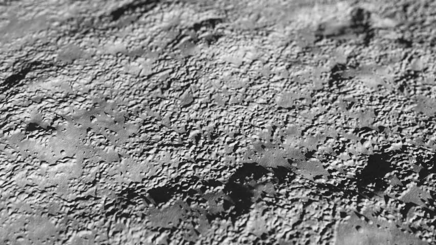 NASA Astronaut Neil Armstrong Leaves the First Footprint on the Lunar Surface, Realistic 3D Animation, 4K 3840x2160
