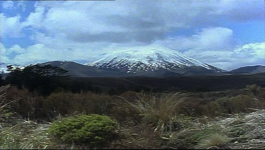 View of mountains and landscape