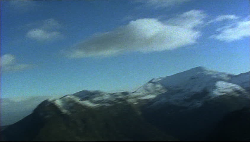 View of mountains and landscape