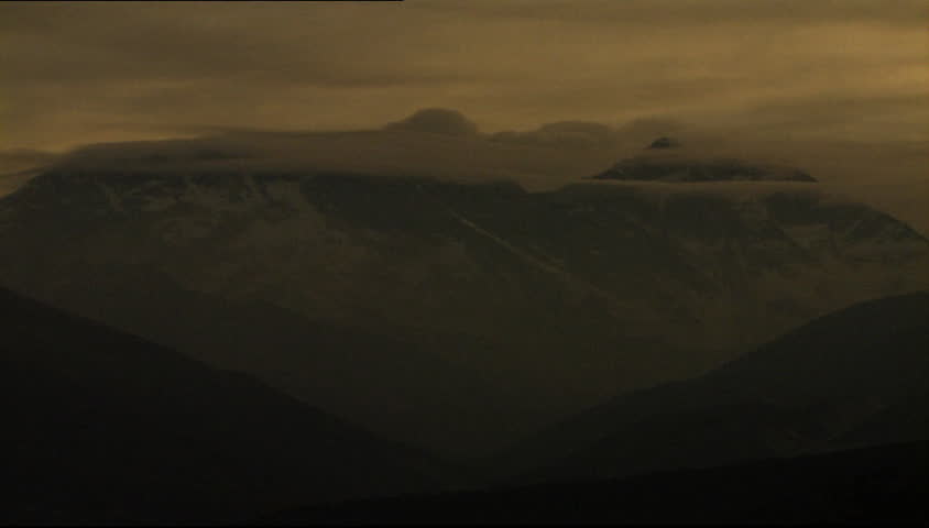 View of mountain tops