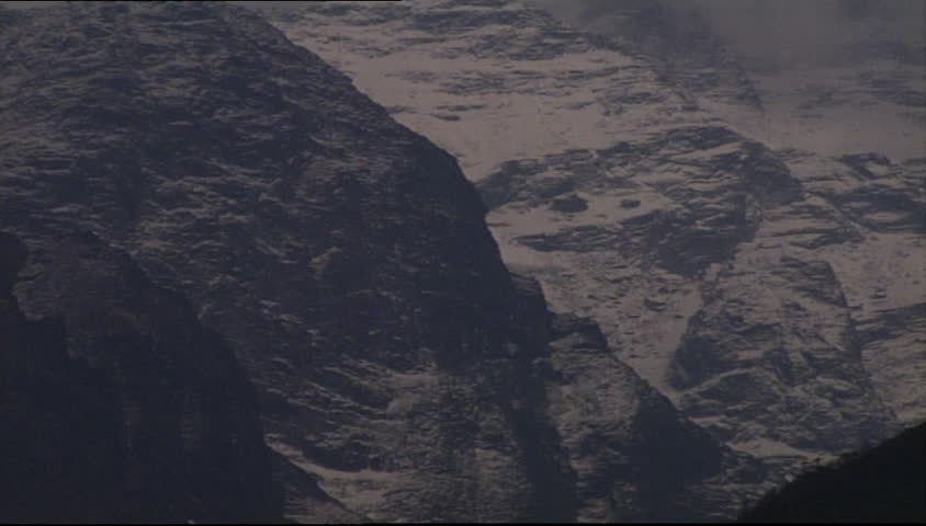 View of mountain tops