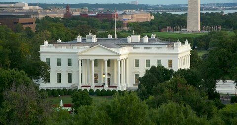 The White House from above. 