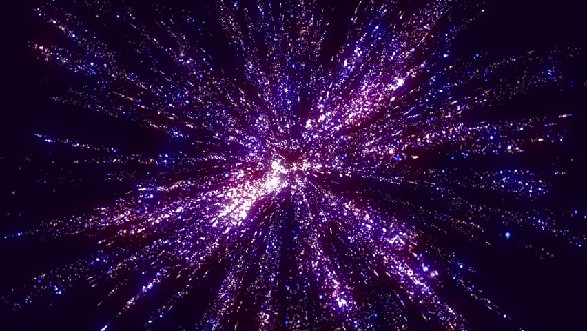 Abstract volumetric structure of bright particles on a dark background. Designer Art object in the shape of a complex star with streams of luminous energy flow. Will decorate any presentation
