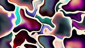 Abstract background of water waves, waves, water ripples, marble, moving colorful liquid paint. Colorful marble liquid waves. Beautiful liquid art 3D Abstract Design Colorful marble video