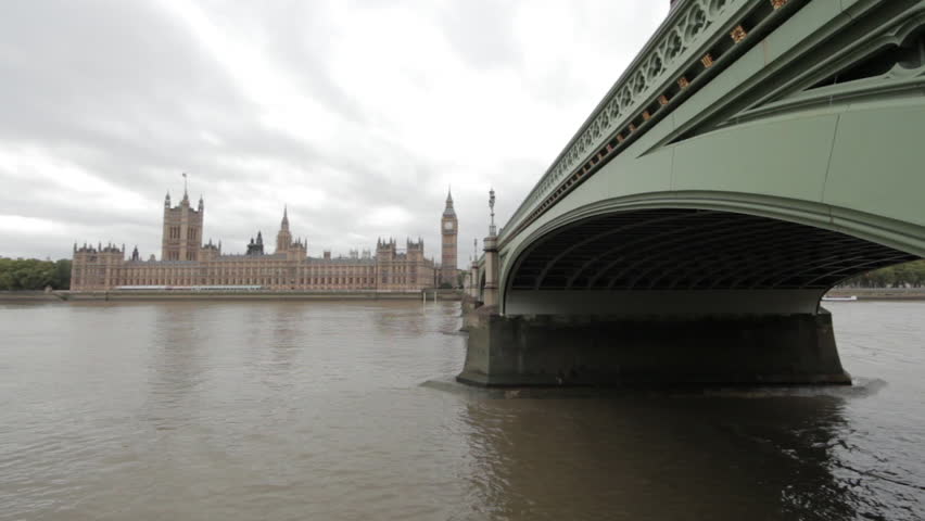 London's Big Ben, Westminster and the bridge