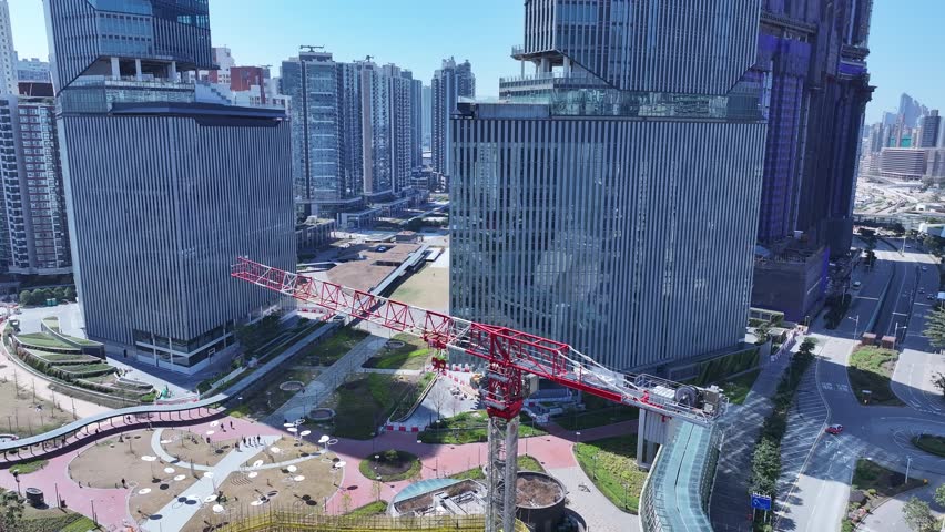 Kai Tak Sports Park Cruise Terminal Hong Kong Kowloon, a multi-purpose athletes venue stadium and public sports ground with commercial and residential construction project near Victoria harbour