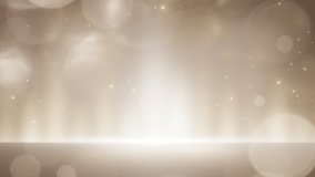 An exquisite background featuring a radiant, golden light with soft bokeh effects, creating a luxurious and warm atmosphere perfect for showcasing cosmetic products. - Powered by Shutterstock - Get 15% off with code: PIKWIZARD15