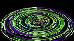Abstract spiral technology data transfer concept background