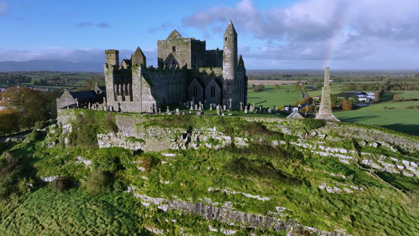 The Rock of Cashel, also known as Cashel of the Kings and St. Patrick