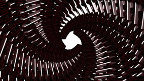 mystical red spiral tunnel. Motion Background. Energy force fields Tunnel in outer space.  - Powered by Shutterstock - Get 15% off with code: PIKWIZARD15