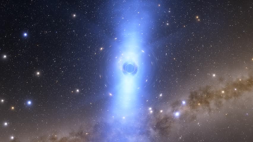 Sagittarius A Supermassive Black Hole Royalty-Free Stock Footage #3439980603