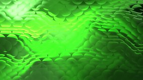 Animated background and club video. Green Dragon Scales. Meditation video. Endless loop. A loop