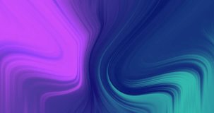 Looped holographic shimmering background. Flowing liquid, waves, smooth gradient animation. Abstract trendy color blurred futage. 