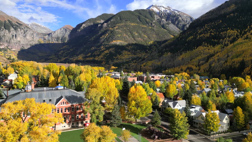 DJI - Telluride, Colorado - Fall Mountains