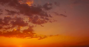Time lapse of sky sunset or sunrise landscape Amazing light of nature cloudscape sunset sky and Clouds fast moving  colorful dark sunset clouds Footage Timelapse. Nature video background