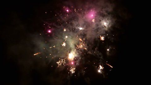 Beautiful fireworks video in celebration day. This salute can be seen at the opening of the festival , on independence day, new year and other holidays, loop