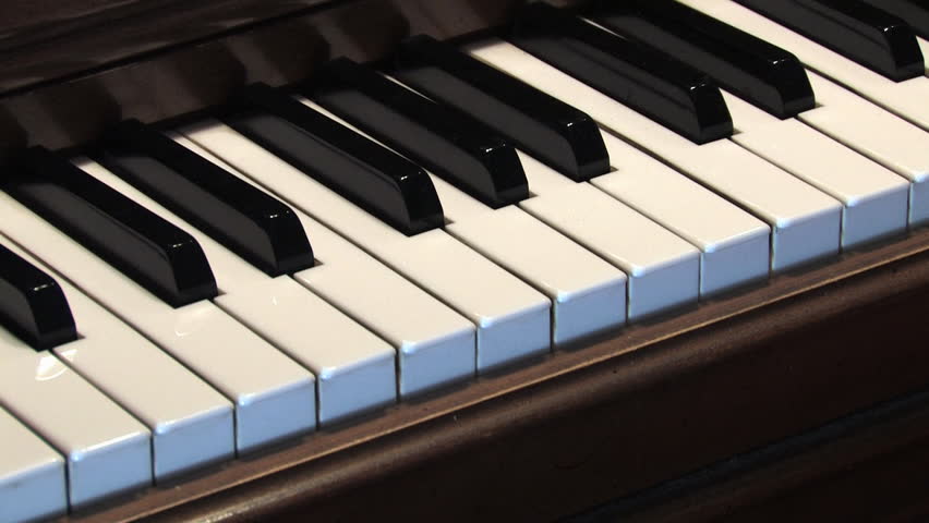 Playing chopsticks on a piano.  With audio