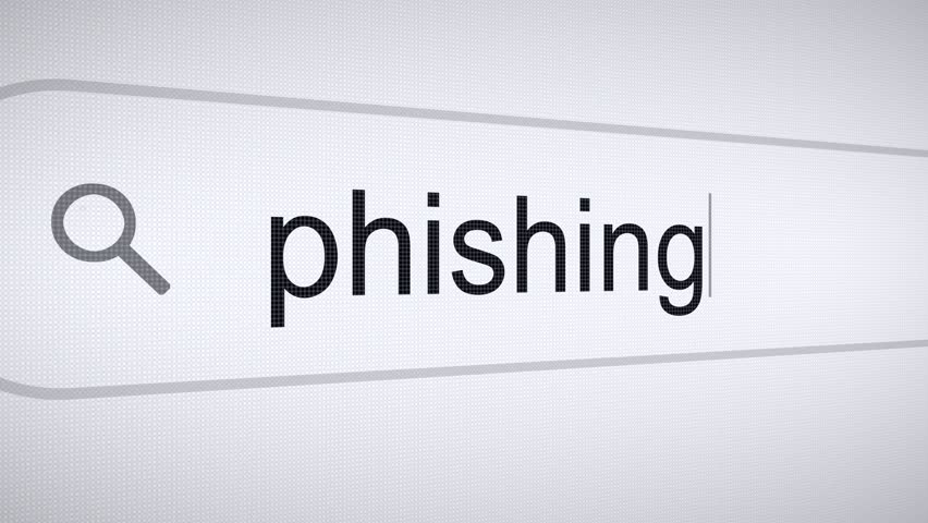 Searching Phishing on the Internet, Computer Screen Macro Royalty-Free Stock Footage #3442037373