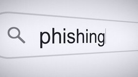 Searching Phishing on the Internet, Computer Screen Macro - Powered by Shutterstock - Get 15% off with code: PIKWIZARD15