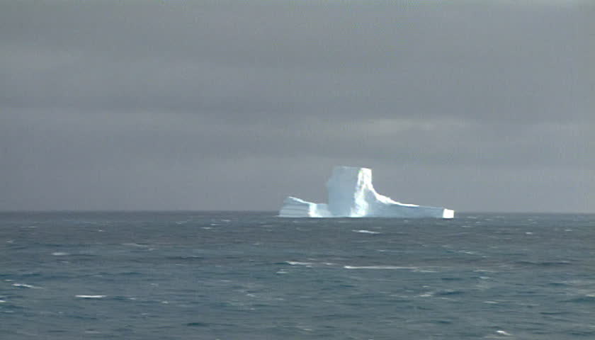 Floating iceberg