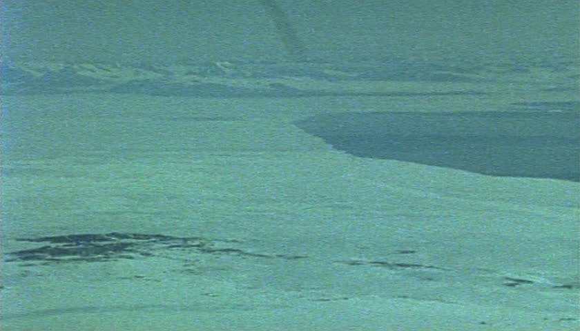 Snowy arctic landscape