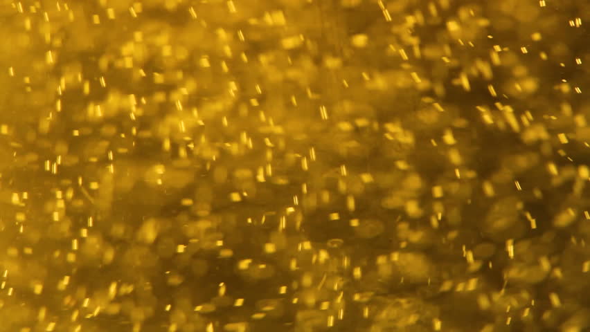 Bubbles in a glass of beer close up macro. Royalty-Free Stock Footage #34423234