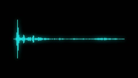 digital audio spectrum sound wave effect