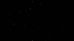 Winter Snow, Falling snow animation loop Slow motion on black background - Powered by Shutterstock - Get 15% off with code: PIKWIZARD15