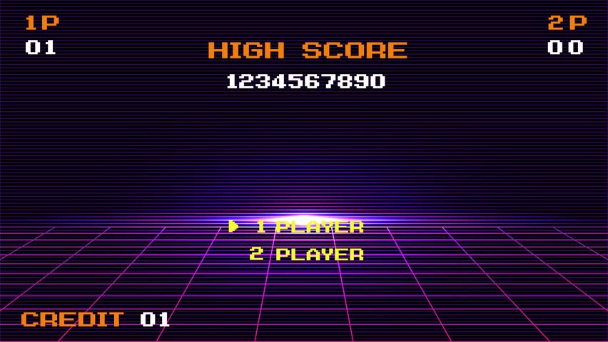 START NEW GAME play .Synth wave wireframe net illustration. pixel art .8 bit game. retro game. for game assets .Retro Futurism Sci-Fi Background. glowing neon grid. and stars. - Powered by Shutterstock - Get 15% off with code: PIKWIZARD15