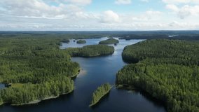 Baltic Beauty: A Drone's View of Latvian Lakes