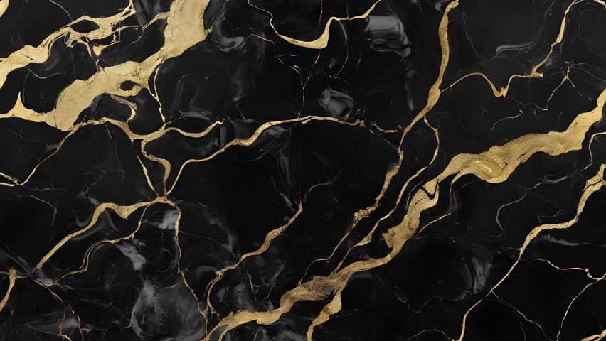 Black golden liquid marble design. Stone texture. Animated elegant background. Fluid art. 59,94fps Royalty-Free Stock Footage #3443085807