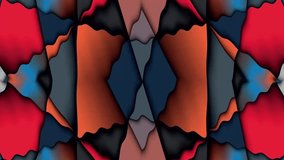 abstract background brilliant design futuristic hallucinating kaleidoscope metal loop metallic appearance reflection rotation texture vj clip art black blue circular decoration effect element geometry