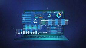 Using virtual technologies to connect and analyze financial data. - Powered by Shutterstock - Get 15% off with code: PIKWIZARD15