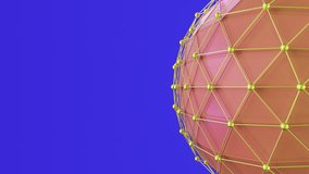 This Stock Motion Graphics video shows an Abstract Colorful animated 3D Object Background with soft gradient fill backdrop on a seamless loop
