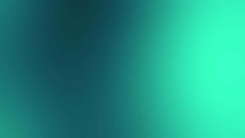 Abstract green turquoise blurred gradient. 4k Light leaks. Animated soft background. 25fps