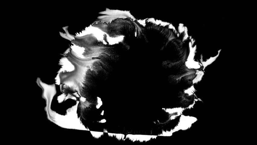 ink transition splatter blot spreading left to right turbulent moving abstract painting animation background new cool nice motion dynamic beautifu
