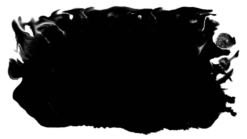 ink transition splatter blot spreading left to right turbulent moving abstract painting animation background new cool nice motion dynamic beautifu
