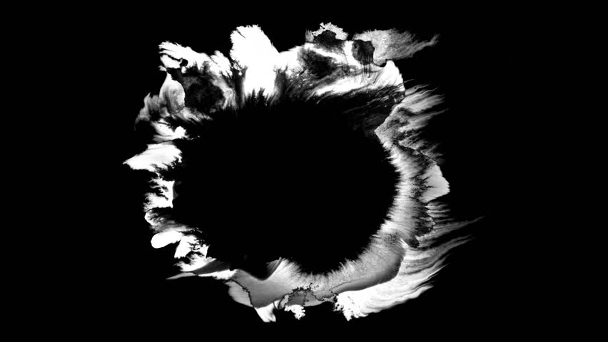 ink transition splatter blot spreading left to right turbulent moving abstract painting animation background new cool nice motion dynamic beautifu