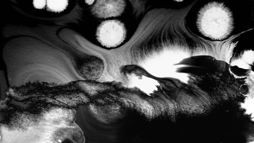 ink transition splatter blot spreading left to right turbulent moving abstract painting animation background new cool nice motion dynamic beautifu